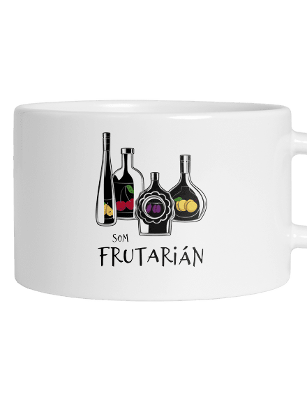 Frutarián hrnček makronka White
