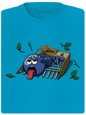 Čučoriedky dámske športové tričko Blue Atol