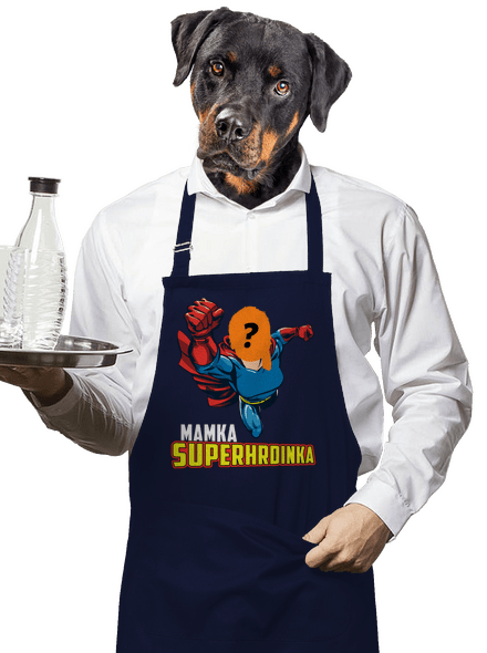 Mamka superhrdinka zástera Navy