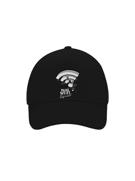Padá wi-fi šiltovka baseballka Black