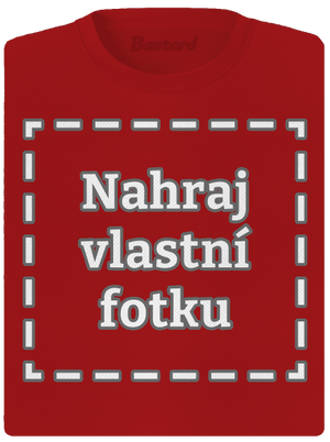 Vlastná potlač dámske športové tričko Red Mal