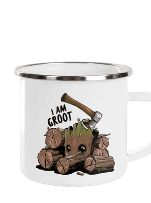 I Am Groot plecháčik White