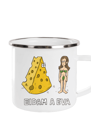 Eidam a Eva plecháčik White