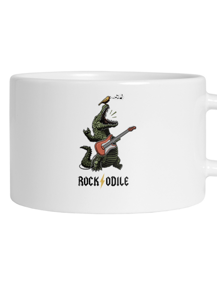 Rockodile hrnček makronka White