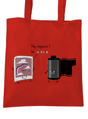 Be positive taška Bright Red
