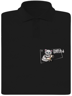 Mačací horoskop: Baran pánska polokošeľa Black