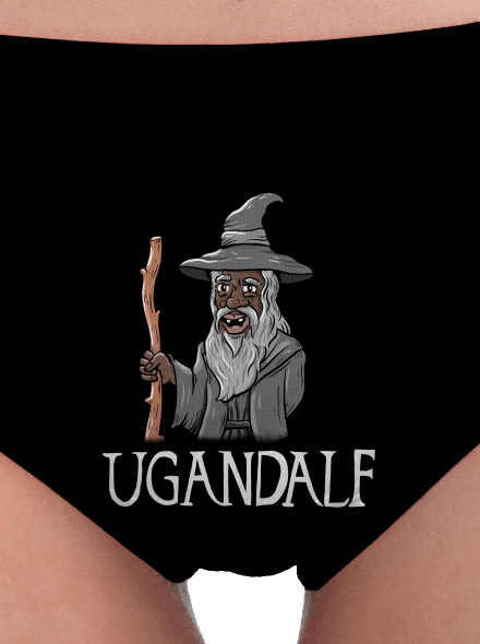Ugandalf dámske nohavičky Black