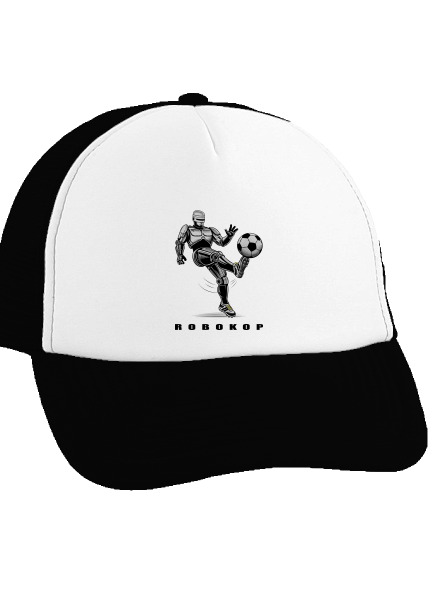 Robokop šiltovka truckerka Black cap