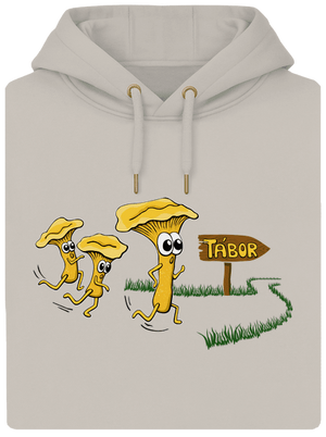 Beží líšky k táboru unisex mikina premium Pastel Macchiato