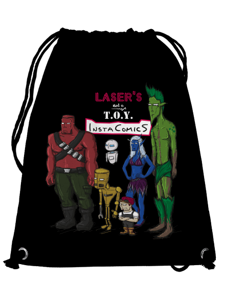 Laser's not a toy vak Black