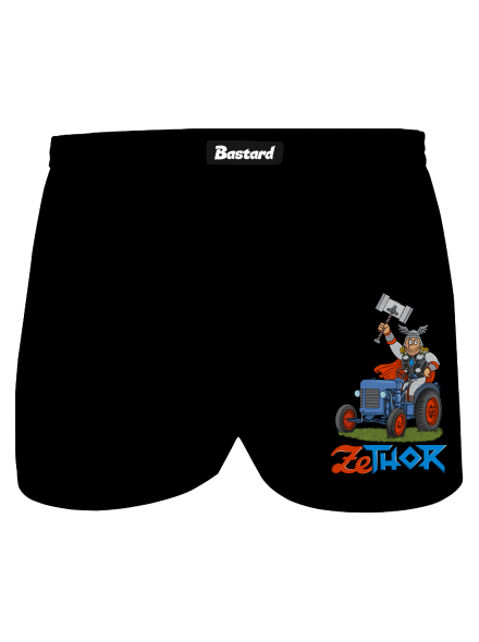 ZeThor pánske trenky Black