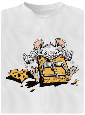 Gurmán detské športové tričko White