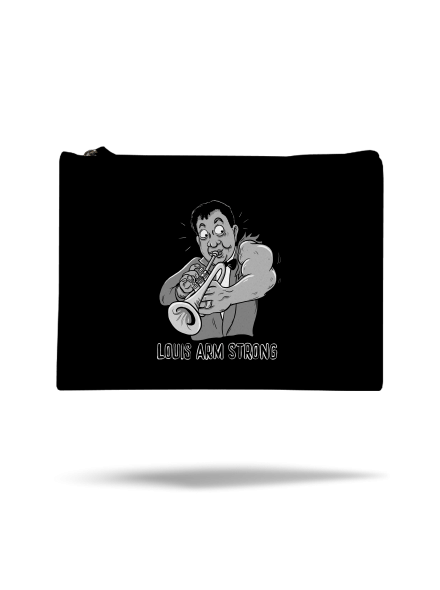 Louis Armstrong taštička Black