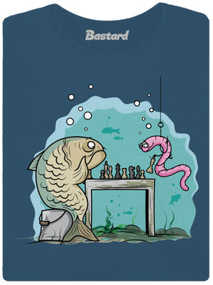 Zase neberú dámske tričko prémium Petrol Blue