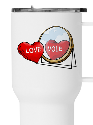 Love vole termohrnček White