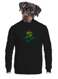 unisex mikina bez kapucne