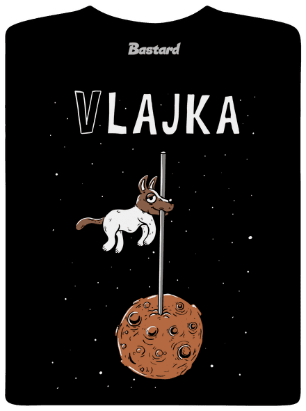 Vlajka pánske dlhý rukáv Black