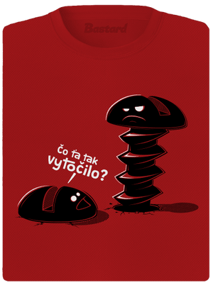 Vytočený dámske športové tričko Red Mal