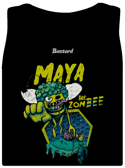Zombee Maja dámske tielko klasické Black