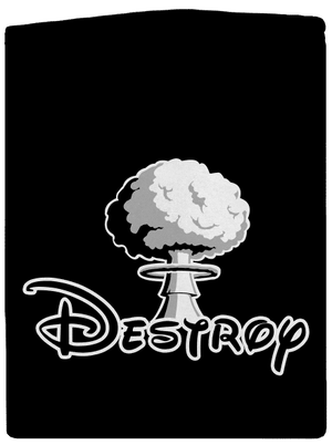 Destroy dámska mikina na zips Black