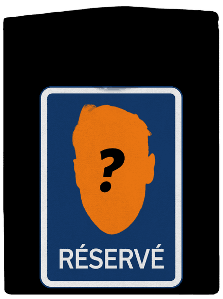 Značka réservé pánska mikina na zips Black