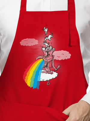 Ako vzniká dúha zástera Red