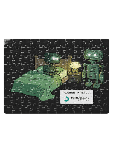 Robotia romantika puzzle White
