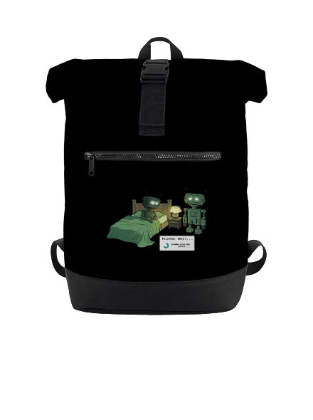 Robotia romantika batoh Black