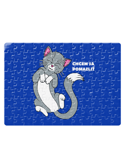 Chcem sa pomazliť puzzle White