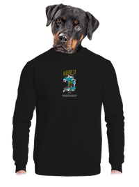 unisex mikina bez kapucne