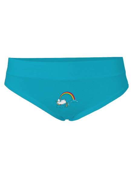 Tajomstvo dúhy dámske nohavičky Turquoise