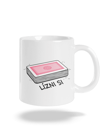 Lízni si klasický hrnček White