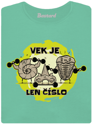 Vek je len číslo dámske tričko prémium Mint Mal