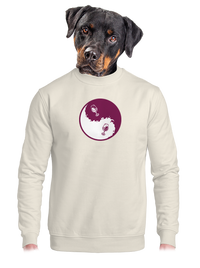 unisex mikina bez kapucne