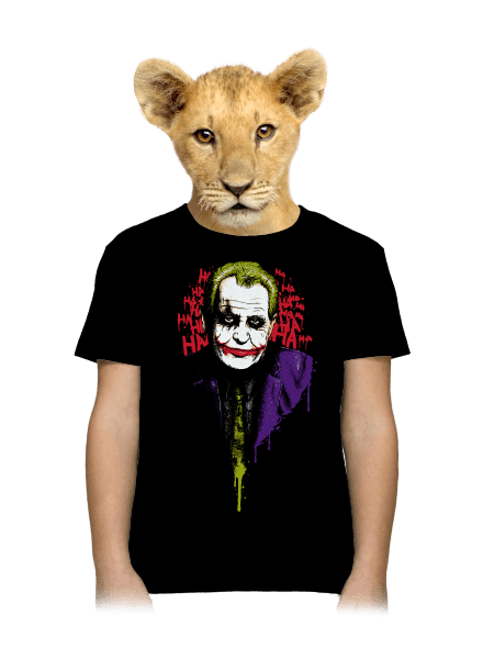 Zeman Joker detské tričko Black
