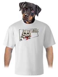 unisex tričko oversized