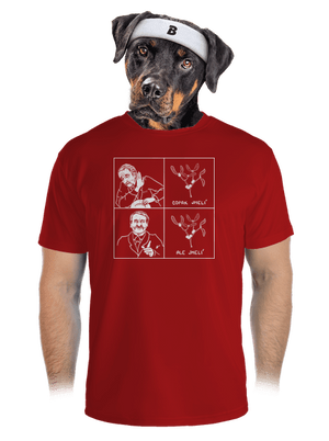Cimrman: Copak jmelí pánske športové tričko Red Mal
