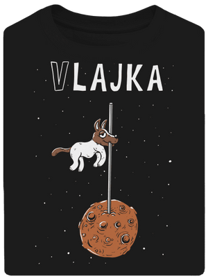 Vlajka unisex tričko oversized Black