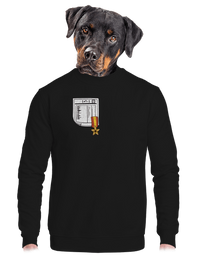 unisex mikina bez kapucne