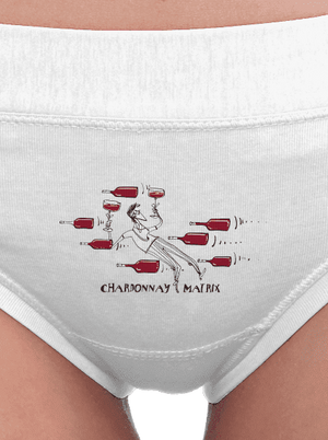 Chardonnay matrix dámske nohavičky White