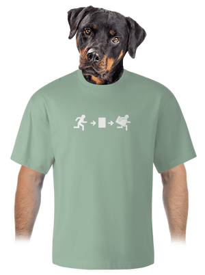 unisex tričko oversized