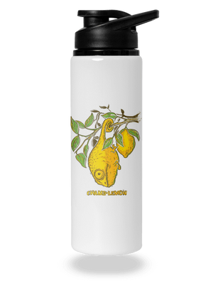 Citrón flaša na vodu White