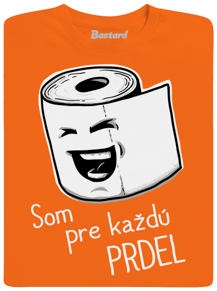 Prdel pánske tričko Orange