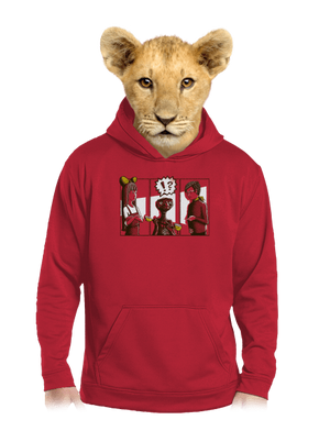 detská mikina klokanka