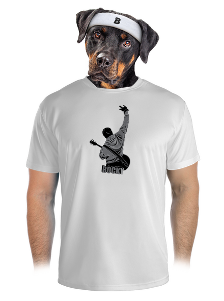 Rocky pánske športové tričko White