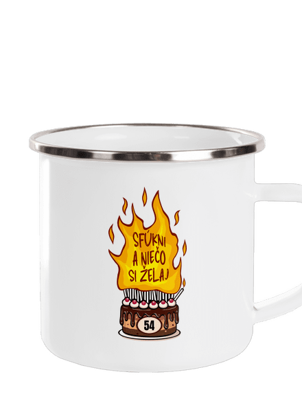 Sfúkni sviečky plecháčik White
