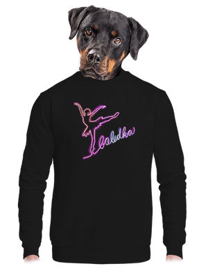 unisex mikina bez kapucne