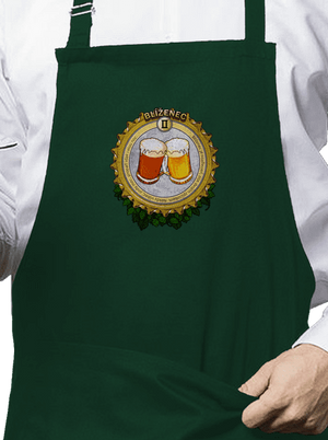 Pivný horoskop: Blíženec zástera Bottle Green