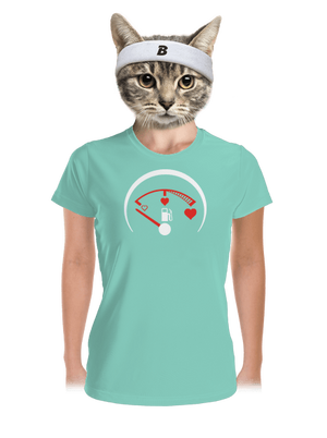 Plnú prosím dámske športové tričko Mint Mal