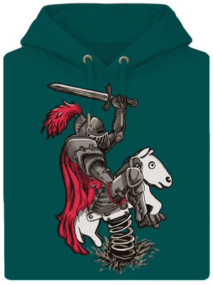 Rytier unisex mikina premium Emerald Green